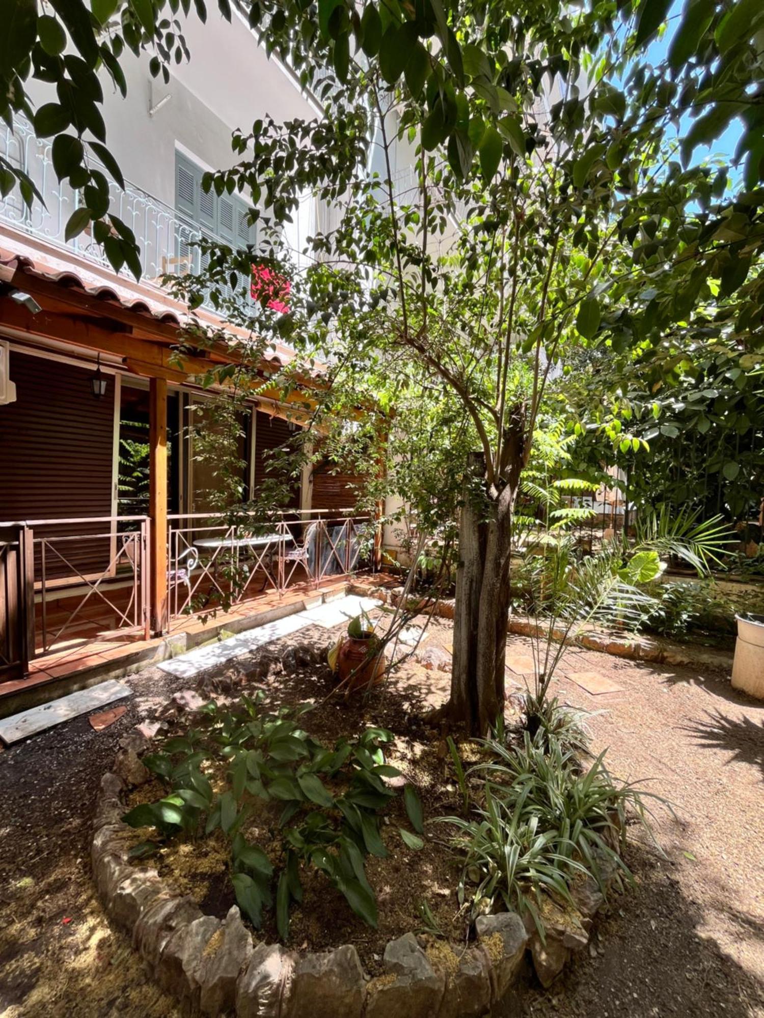 Quiet Apartment With Garden View In Kolonaki Athen Eksteriør billede